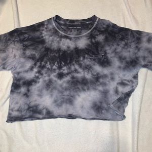 Tie dye cropped top